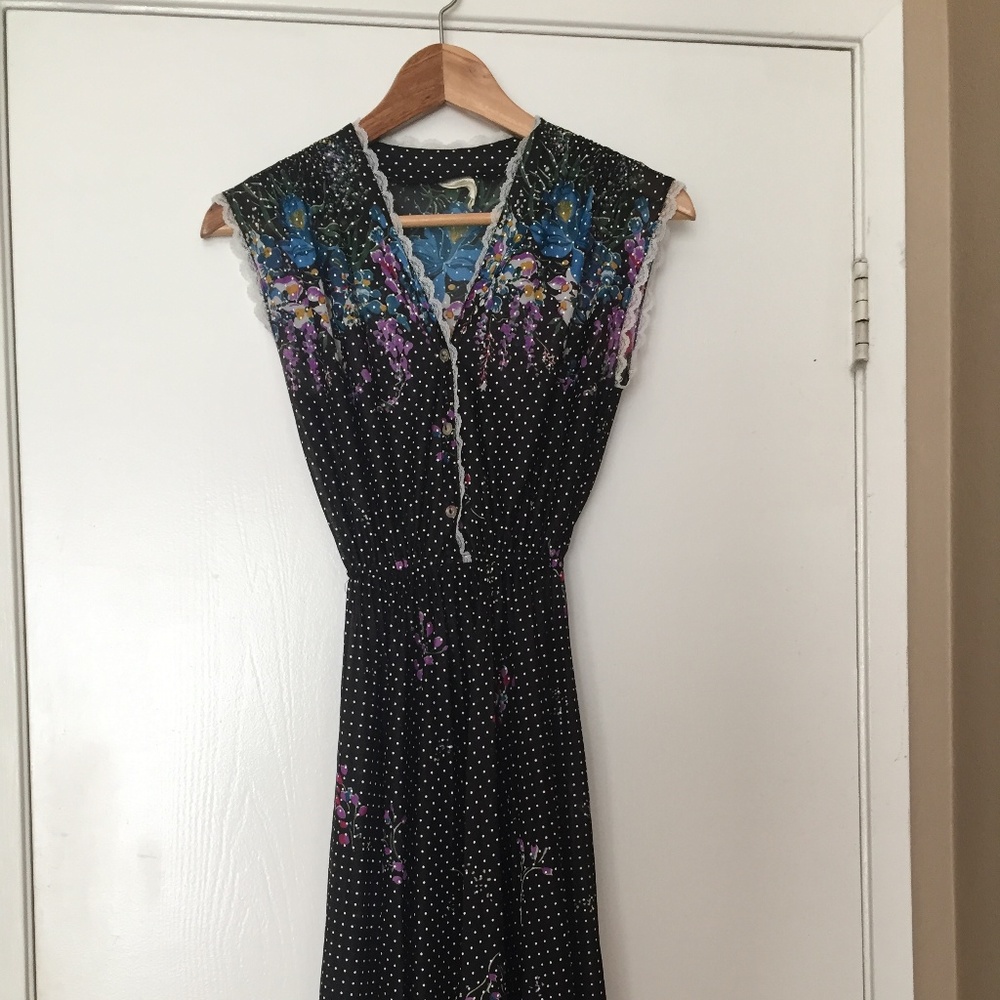KINGS ROW VINTAGE Spring Retro Flower Dress